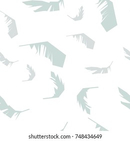 feathers fluff vector pattern