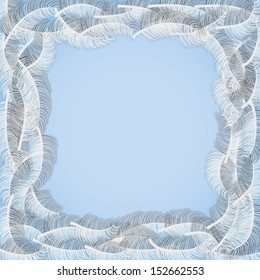 feathers frame