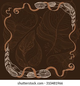 feathers frame