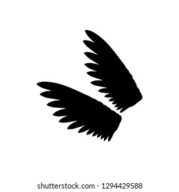 feathers icon vector
