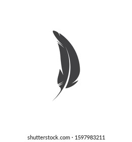 Feathers Logo Template vector symbol nature