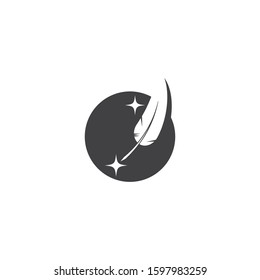 Feathers Logo Template vector symbol nature