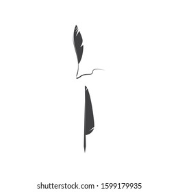 Feathers Logo Template vector symbol nature