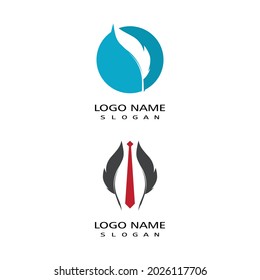 Feathers Logo Template vector symbol nature