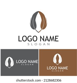 Feathers Logo Template vector symbol nature