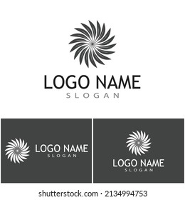 Feathers Logo Template vector symbol nature