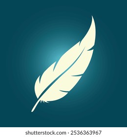 Feathers trendy artwork glorious abstract vector illustration colorful useful design.eps