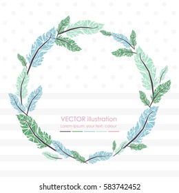 feathers.vector illustration.
