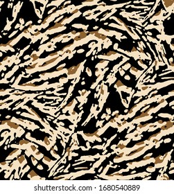 feature pattern consisting of Tiger and zebra mix