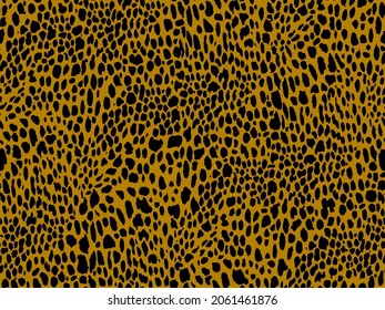 a feature pattern suitable for leopard and jaguar skin themed textiles