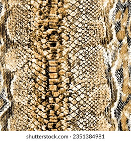 a feature pattern suitable for a textile made of snake skin