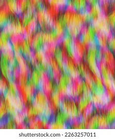 a feature pattern suitable for textiles in the mood of a batik consisting of colorful abstract shapes