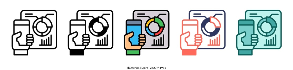 Feature Preview Icon Multiple Vector Illustration