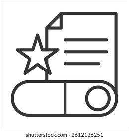 Feature Toggles Icon Vector Illustration Outline