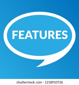 features sign,label. features speech bubble. features tag,sign,banner