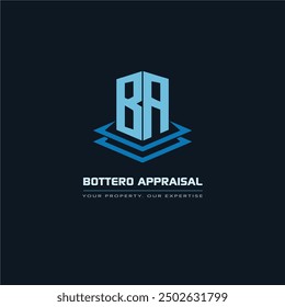  Featuring the initials "BA" in a variety of creative and visually appealing designs, these logos are ideal for real estate, appraisal, consulting, and other professional services.