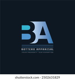  Featuring the initials "BA" in a variety of creative and visually appealing designs, these logos are ideal for real estate, appraisal, consulting, and other professional services.