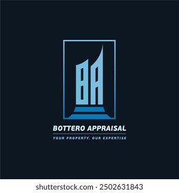  Featuring the initials "BA" in a variety of creative and visually appealing designs, these logos are ideal for real estate, appraisal, consulting, and other professional services.