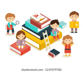 Featuring Kids Reading Books