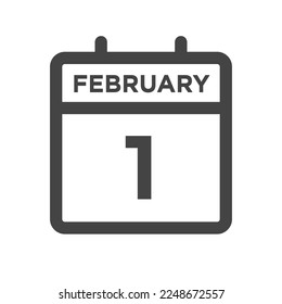 February 1 Calendar Day or Calender Date for Deadline or Appointment