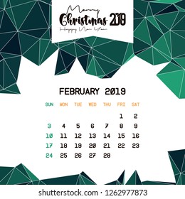 February 2019 Calendar Template
