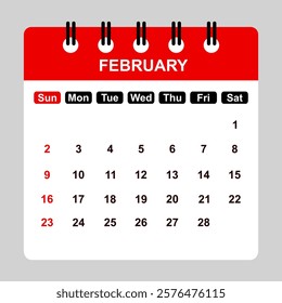 February 2025 Calendar Printable Monthly Planner