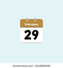 February 29th: A Leap Year Date Illustration