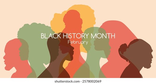 February is Black History Month banner.