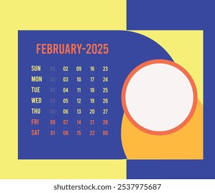 Calendario de febrero de 2025 | Calendario 2025