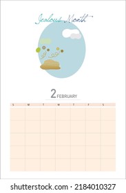 Febrero el segundo mes del año