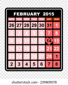 february, valentine day