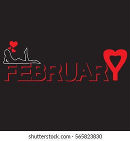 february valentine day.