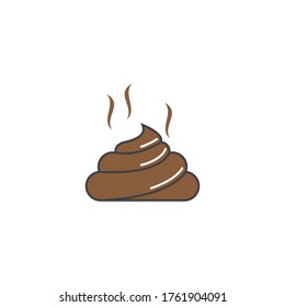 Feces icon illustration vector design