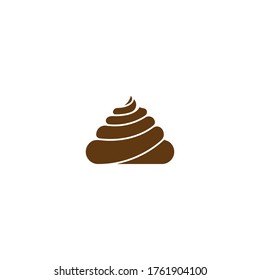 Diseño vectorial de ilustración de icono de heces