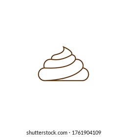 Feces icon illustration vector design