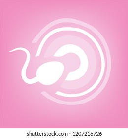 fecundation symbol design