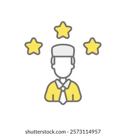 Feddback icon vector stock illustration