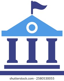 Federal Icon Element For Design