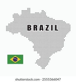 Federal Republic Of Brazil map