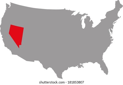 federal state of USA Nevada