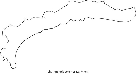 federal subject map of arkhangelsk in russia