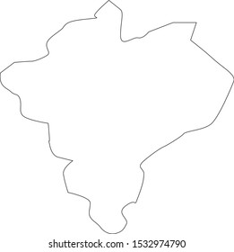 federal subject map of Lipetsk Russia