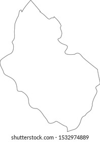 federal subject map of penza Russia
