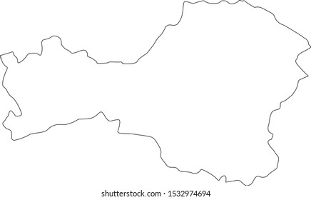 federal subject map of tuva in russia