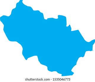 federal subject map of tver in russia