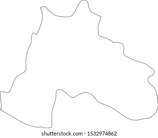 federal subject map of ulyanovsk Russia
