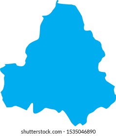 federal subject map of volgograd Russia
