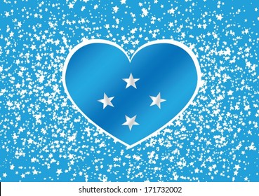 Federated States of Micronesia flag themes idea design