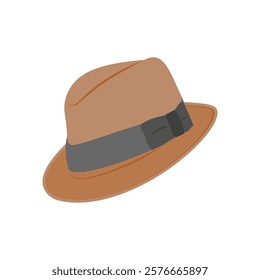 Fedora Hat, Holidays Vector Illustration