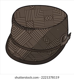 FEDORA HAT FOR UNISEX WEAR VECTOR